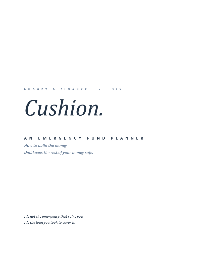 Emergency Fund Planner