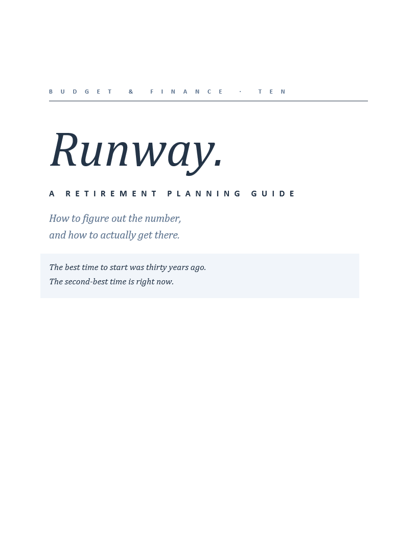 Retirement Planning Guide