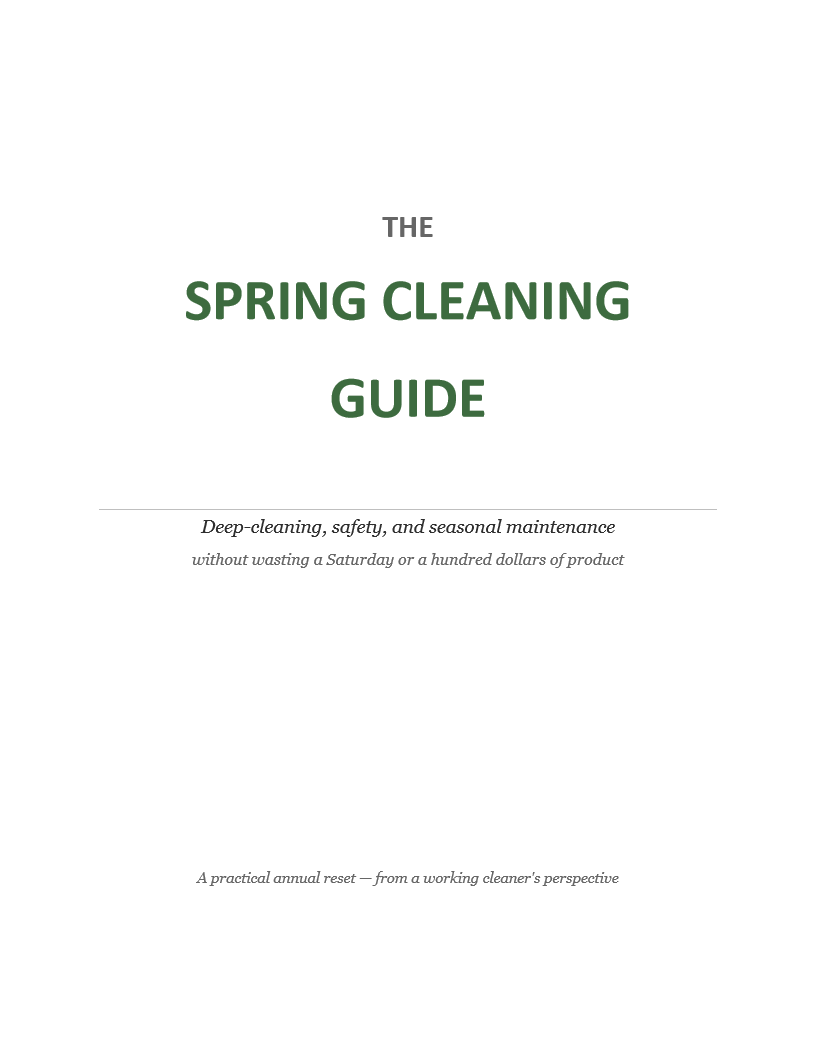 The Spring Cleaning Guide