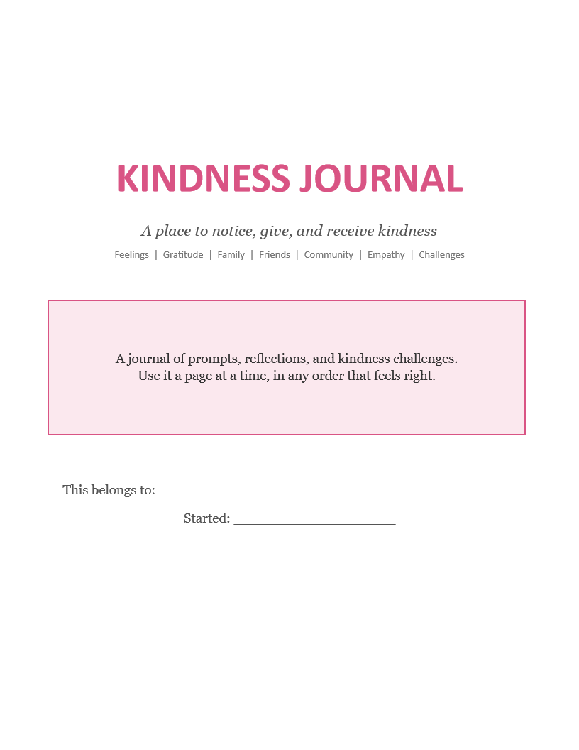 Kindness-Journal