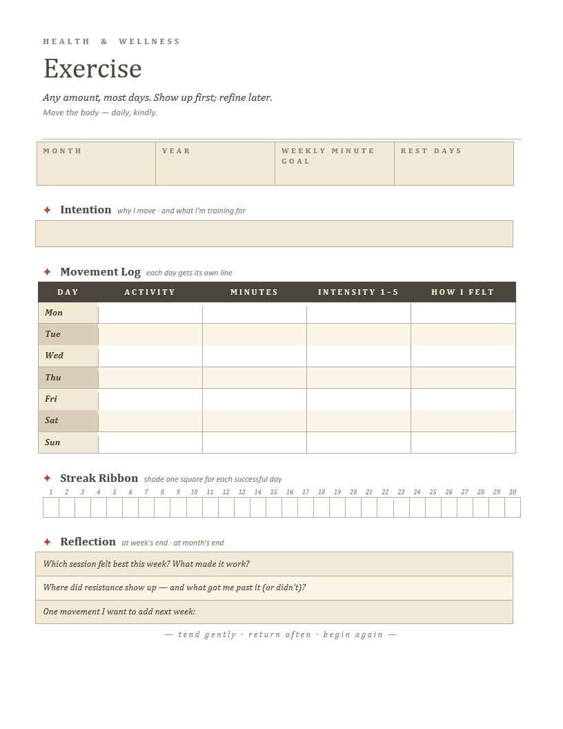 Exercise Tracker